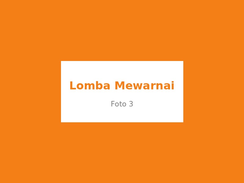 Lomba Mewarnai Tingkat Kecamatan
